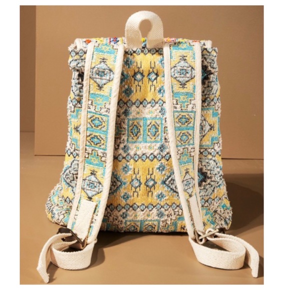 Bohemian Multicolor Backpack - Picture 10 of 13